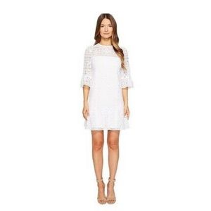 KATE SPADE Scenic Route Lace Flounce Dress